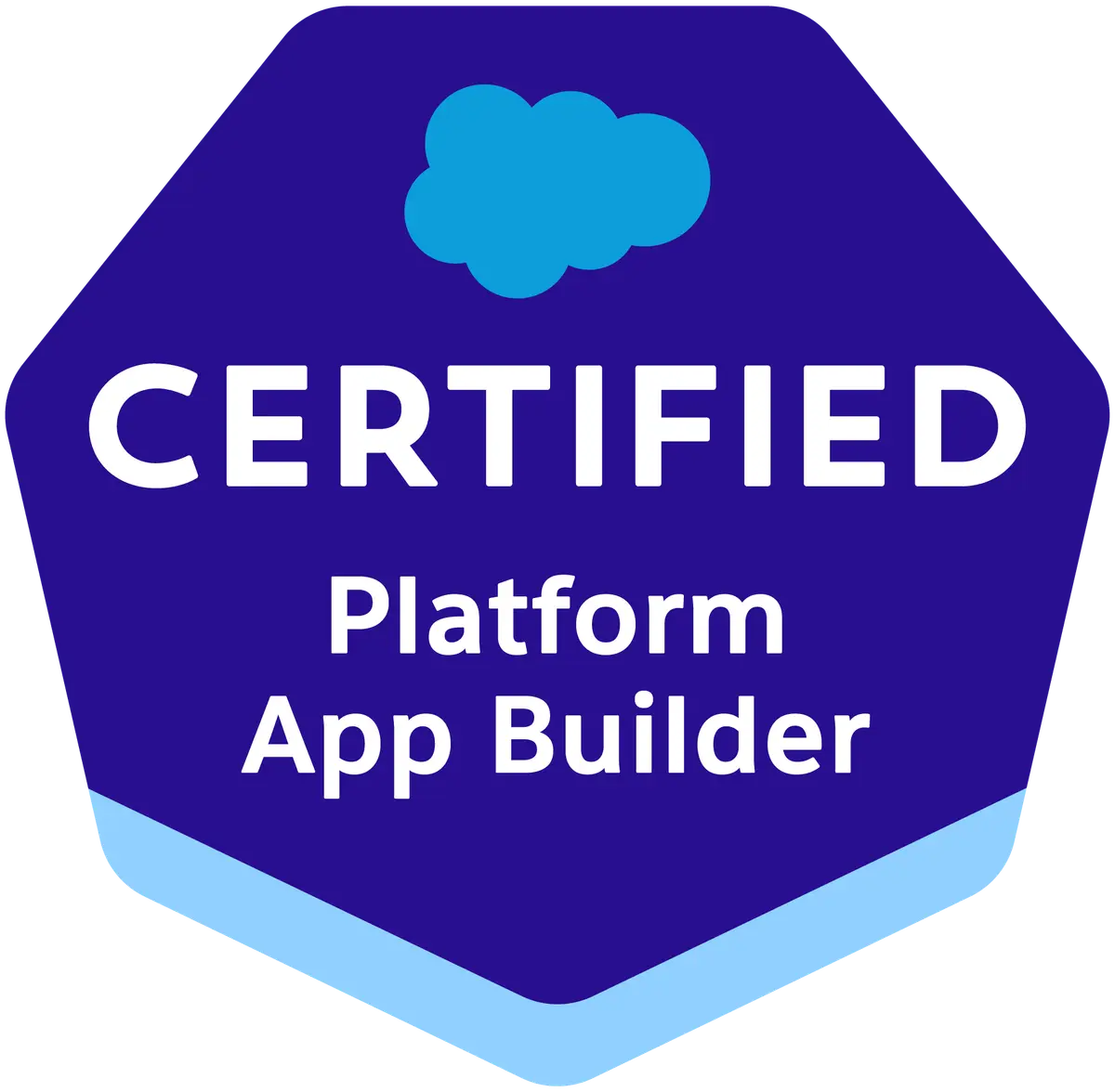 Certified Platform App Builder badge