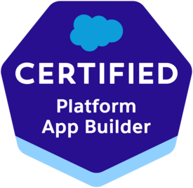 Certified Platform App Builder badge