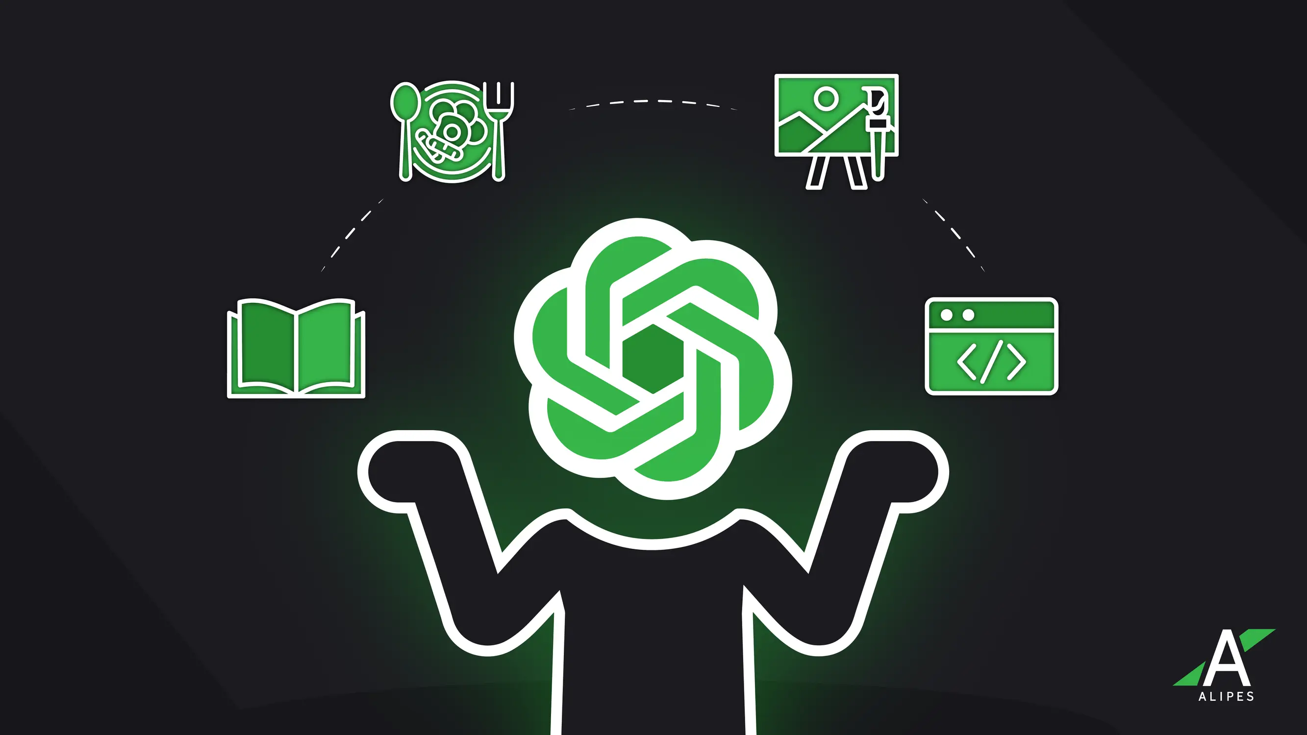 Chat GPT graphic showing uses the Alipes uses