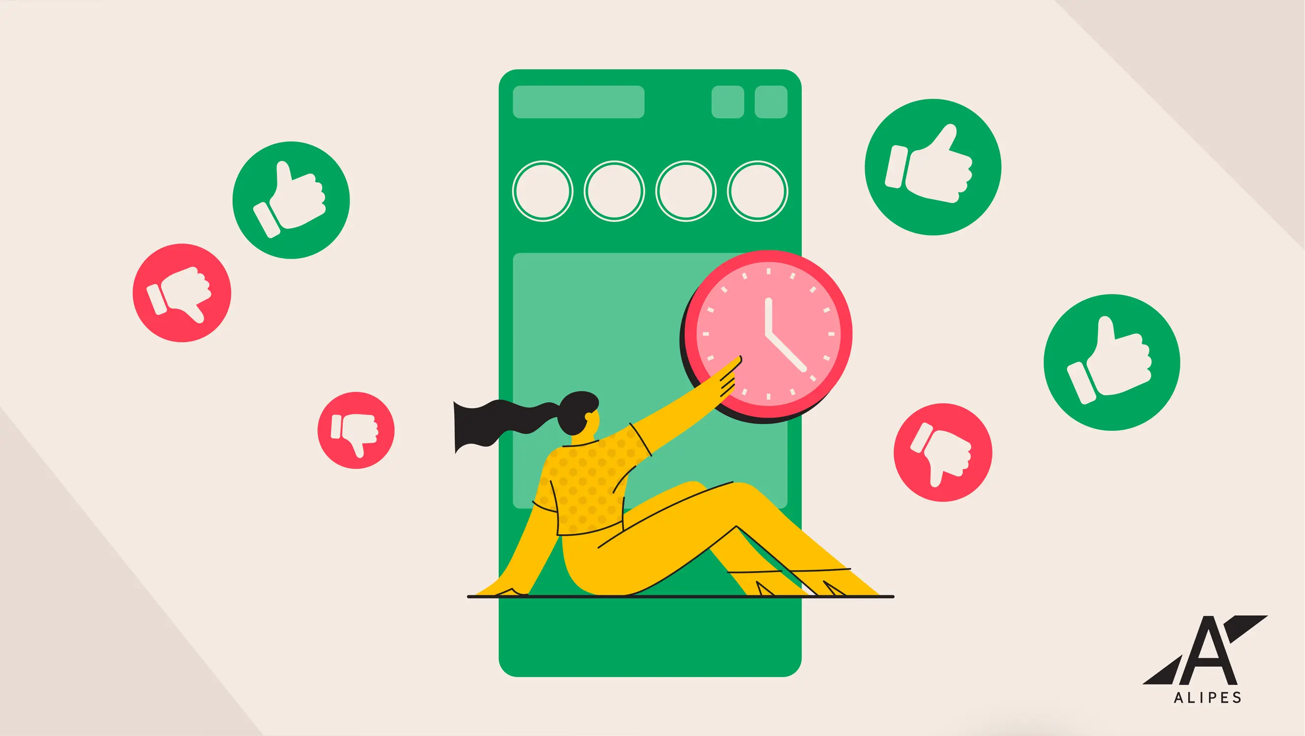 Marketer creating and sharing ephemeral content on social media, showcasing the transient nature of engaging digital media.